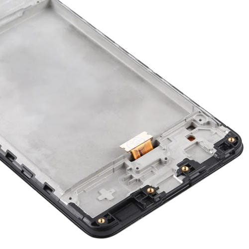 LCD-Bildschirm Samsung Galaxy A21s SM-A217 mit Rahmen (Schwarz)