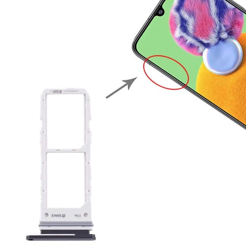 Bandeja de Tarjeta SIM Samsung Galaxy A90 5G SM-A908 (Negro)