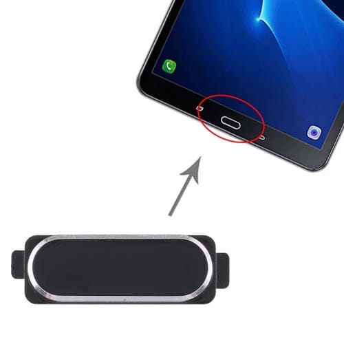 Touche d'accueil Samsung Galaxy Tab A 10.1 SM-T580/T585/P580/P585 (Noir)