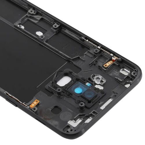 Tapa Trasera Samsung Galaxy A6+ A605 con Teclas Laterales y Lente de Cámara (Negro)