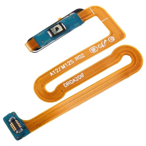 Sensore di Impronte Digitali Flex Cable Samsung Galaxy M12/A12/SM-A125/M125 (Nero)