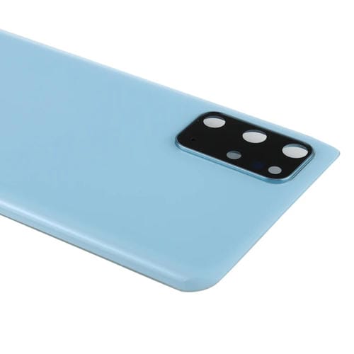 Dos de couverture Samsung Galaxy S20+ avec objectif de caméra (bleu)