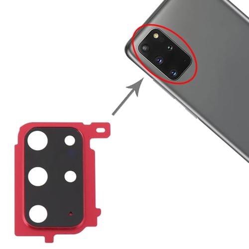 Camera Lens Cover Samsung Galaxy S20+ (Red)