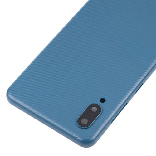 Tampa Traseira da Bateria Samsung Galaxy A02 com Lente da Câmara (Azul)