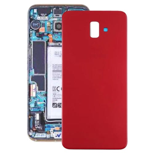 Tapa Trasera de Batería Samsung Galaxy J6+ Modelos J610FN / DS J610G / DS (Rojo)