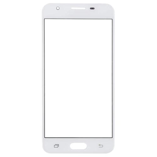 Lente de Cristal Exterior Samsung Galaxy J5 Prime On5 G570F / DS G570Y Pantalla Frontal (Blanco)