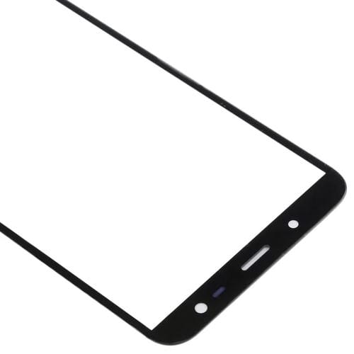Glasaußenbildschirmobjektiv Samsung Galaxy J6 J600F/DS J600G/DS (Schwarz)