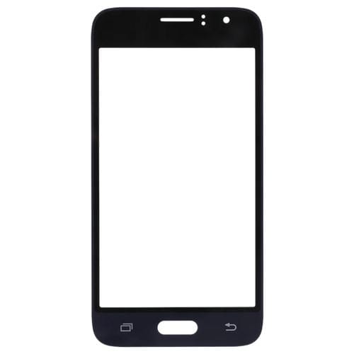 Glass Lens Outer Samsung Galaxy J1 J120 Front Screen (10 Pieces) (Black)
