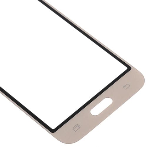 Glass Lens Front Screen Samsung Galaxy J1 J120 - (Gold) - Pack of (10 Pieces)
