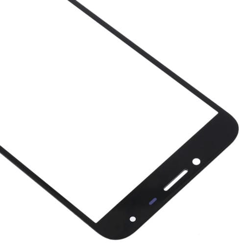 Obiettivo in vetro Schermo esterno anteriore Samsung Galaxy J4 (10 pezzi) (Nero)