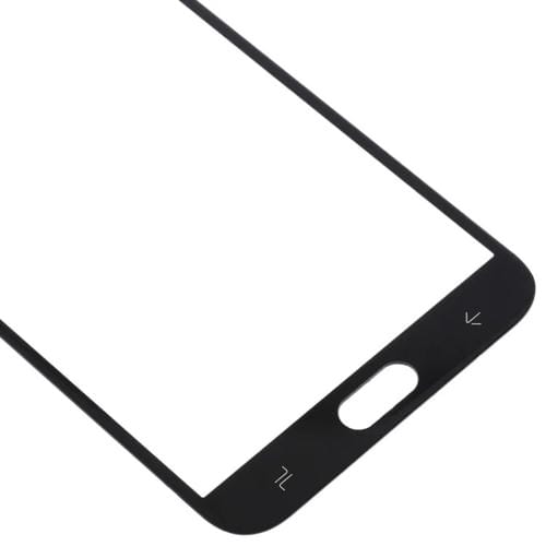 Obiettivo in vetro Schermo esterno anteriore Samsung Galaxy J4 (10 pezzi) (Nero)