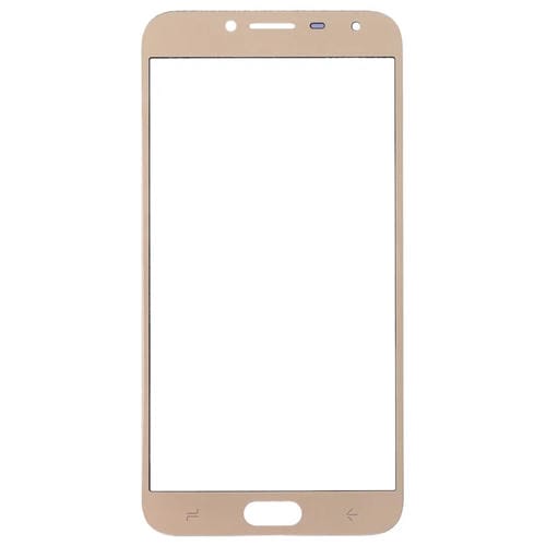 Outer Glass Lens Samsung Galaxy J4 Front Screen (10 Pieces) (Gold)
