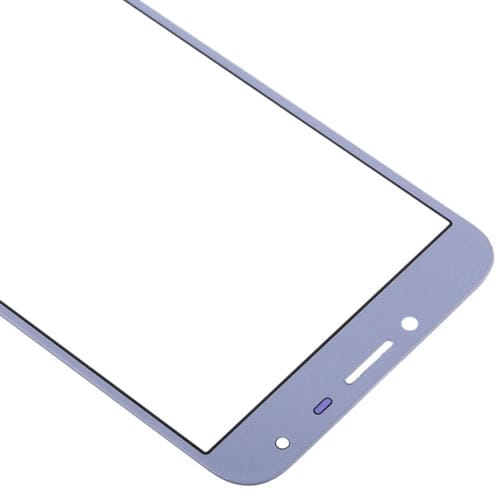Obiettivo in vetro Schermo esterno anteriore Samsung Galaxy J4 (10 pezzi) (Blu)