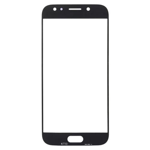 Obiettivo in vetro Schermo frontale Samsung Galaxy J7 J730 (10 pezzi) (Nero)