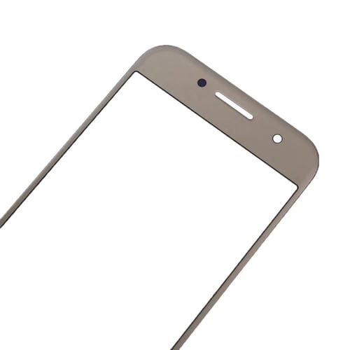 Obiettivo in vetro Schermo esterno anteriore Samsung Galaxy A3/A320 (10 pezzi) (Oro)