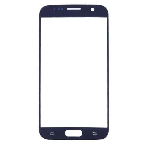Frontbildschirm Samsung Galaxy S7 G930 Außenglaslinse (Schwarz) (10 Stück)