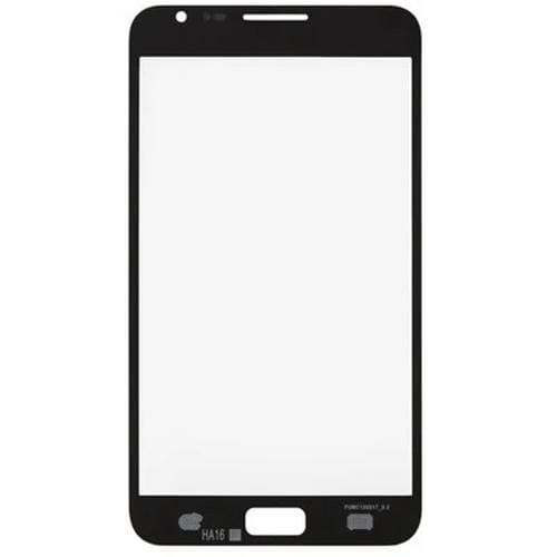 Front Glass Screen Samsung Galaxy Note N7000/i9220 (Black) - Lens of (10 Pieces)