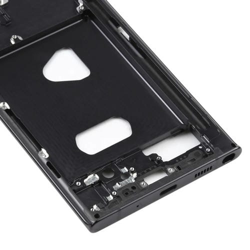 Placa Bisel Marco Medio Samsung Galaxy Note 20 Ultra (Negro)