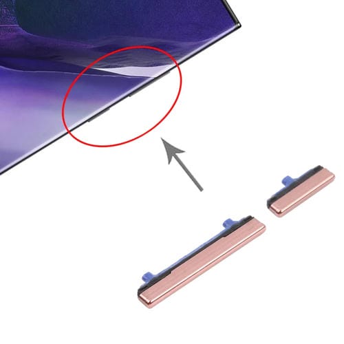 Botón de Encendido y Volumen Samsung Galaxy Note 20 Ultra (Bronce)