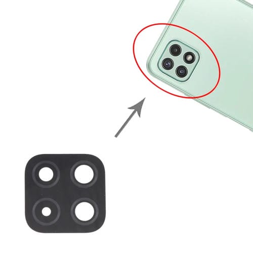 Lote (10 Peças) Lente de Câmara Traseira Samsung Galaxy A22 5G SM-A226