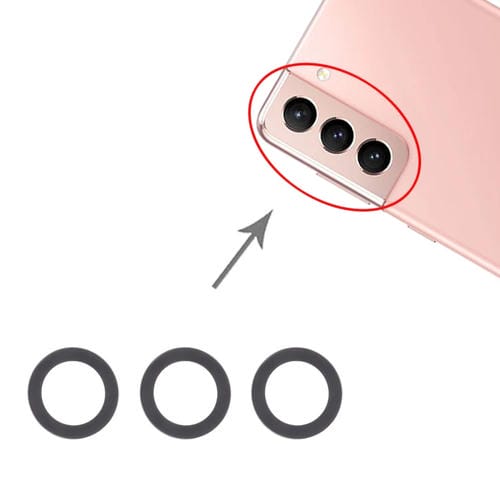 Objectif de caméra arrière Samsung Galaxy S21 5G (SM-G991) - Pack de (10 pièces)