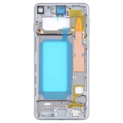 Mitte Rahmen Blende Platte Samsung Galaxy S10 (Silber)