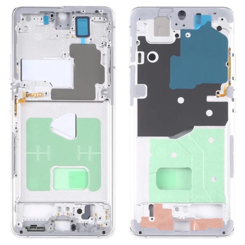 Marco Medio Bisel Placa Samsung Galaxy S21 Ultra 5G SM-G998B (Argento)