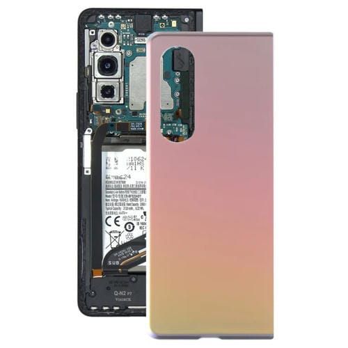Couvercle Arrière de Batterie en Verre Samsung Galaxy Z Fold3 5G SM-F926B (Or)