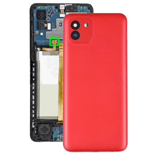 Coperchio Posteriore della Batteria Samsung Galaxy A03 SM-A035F (Rosso)