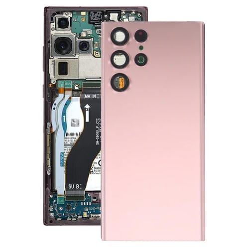 Tapa Trasera de Batería con Lente Cámara Samsung Galaxy S22 Ultra 5G SM-S908B (Rosa)