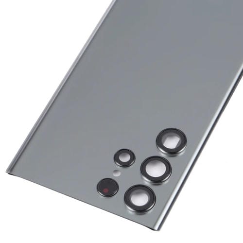 Cover Posteriore Batteria Samsung Galaxy S22 Ultra 5G SM-S908B con Obiettivo Fotocamera (Grigio)