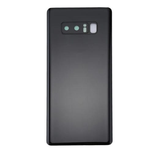 Couvercle arrière Samsung Galaxy Note 8 avec couvercle de lentille d'appareil photo (Noir)