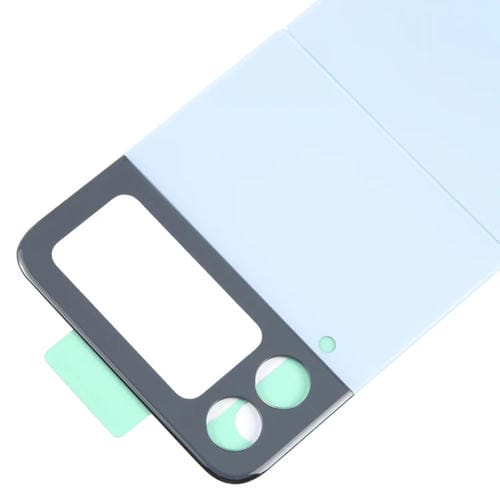 Couvercle arrière de batterie avec lentille d'appareil photo Samsung Galaxy Z Flip4 SM-F721B (Bleu)
