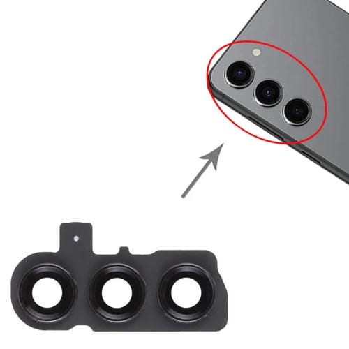 Camera Lens Cover Samsung Galaxy S23+ SM-S916B (Black)