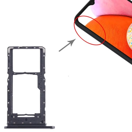 SIM Card and Micro SD Tray Samsung Galaxy A14 4G SM-A145P (Black)