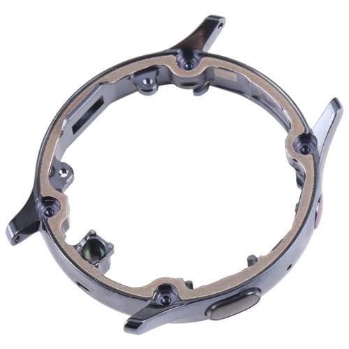 Cadre d'écran LCD + Plaque de lunette en acier Samsung Galaxy Watch Active 2 40mm SM-R830 (Noir)