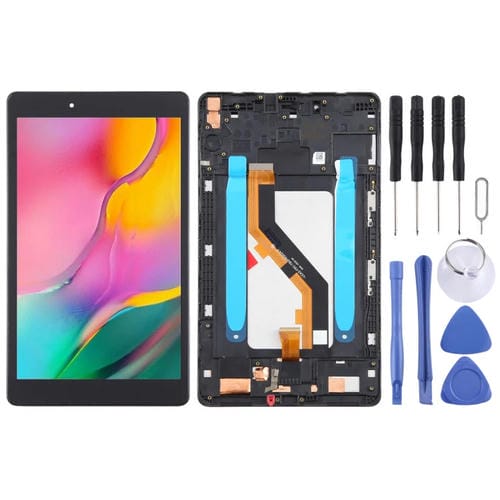 Pantalla Completa Samsung Galaxy Tab A 8.0 SM-T290 con Marco (Negro)