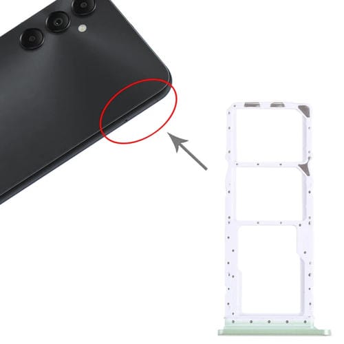 SIM Card and Micro SD Tray Samsung Galaxy A05s SM-A057 (Green)