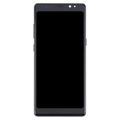 LCD-Bildschirm TFT Samsung Galaxy Note 8 SM-N950 mit Rahmen (Schwarz)