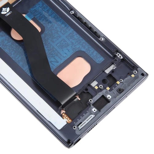 Pantalla Completa TFT con Marco Samsung Galaxy Note 10+ SM-N975F (Negro) sin Huellas Dactilares