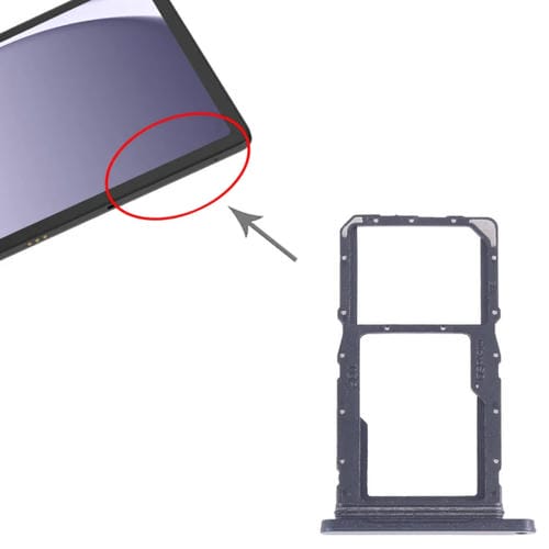 Plateau Carte SIM et Micro SD Samsung Galaxy Tab A9+ 5G SM-X215 (Bleu)
