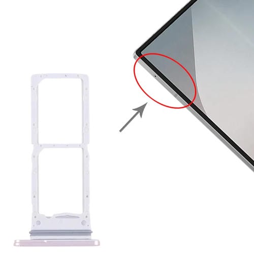 Vassoio scheda SIM Samsung Galaxy Z Fold6 SM-F956B (Rosa)