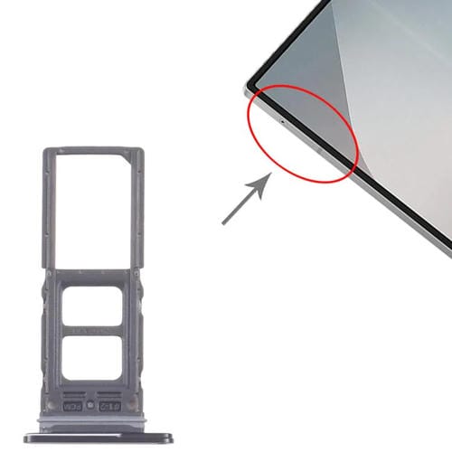 SIM Card Tray Samsung Galaxy Z Fold6 SM-F956B (Black)