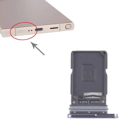 SIM-Kartenfach Samsung Galaxy S25 Ultra SM-S938B (Blau)