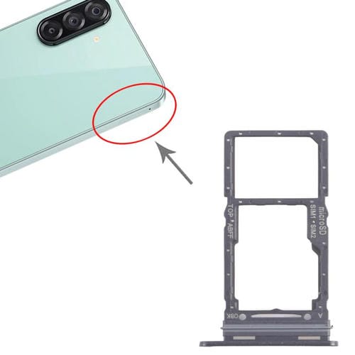 Plateau Carte SIM/Micro SD Samsung Galaxy A26 SM-A266B (Noir)