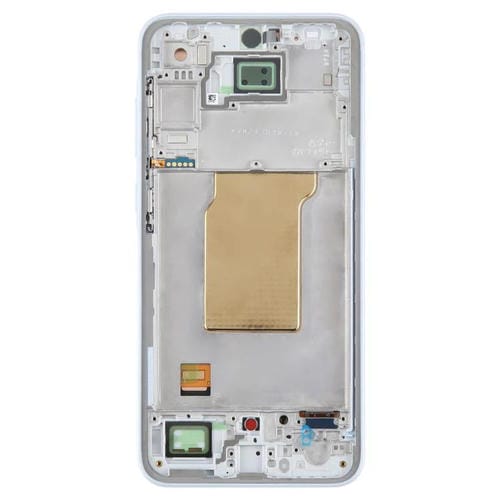 Écran LCD OLED numériseur complet avec cadre Samsung Galaxy A35 SM-A356B (Bleu Ciel)