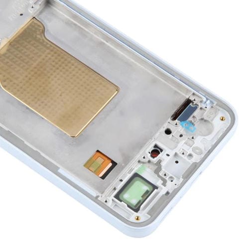 Écran LCD OLED numériseur complet avec cadre Samsung Galaxy A35 SM-A356B (Bleu Ciel)