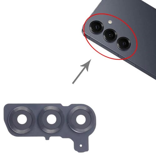 Rückkameraobjektiv Samsung Galaxy S25 SM-S931B (Schwarz) (10 Stücke)