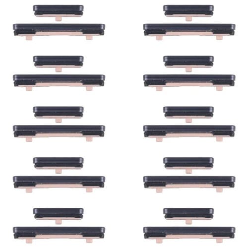 Boutons d'alimentation et de volume Samsung Galaxy S25+ SM-S936B (Noir) (10 unités)