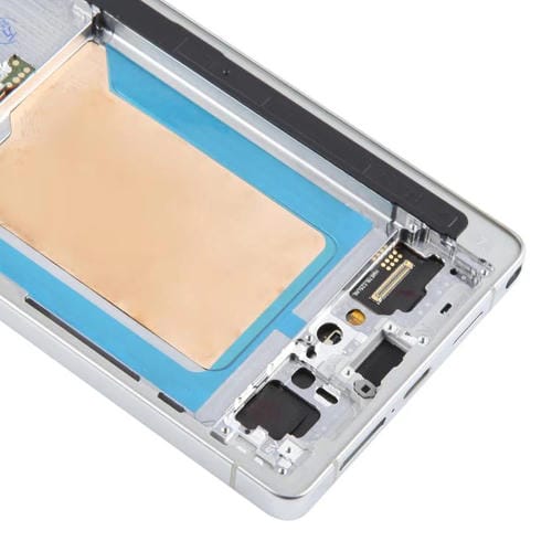 Schermo intero OLED Samsung Galaxy S25 Ultra SM-S938B con cornice (Argento)